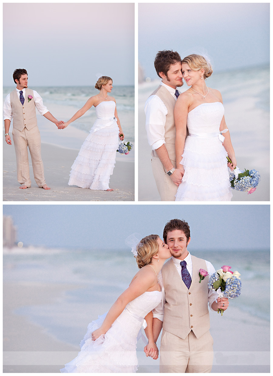 WhiteAzalea Destination Dresses: Romantic Destination Wedding Ceremony