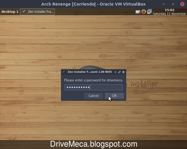 Escribimos una contraseña para la cuenta de usuario Escribimos una contraseña para la cuenta de usuario