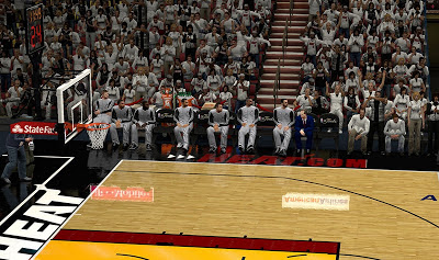 NBA 2K13 Finals Playoffs Crowd Arena