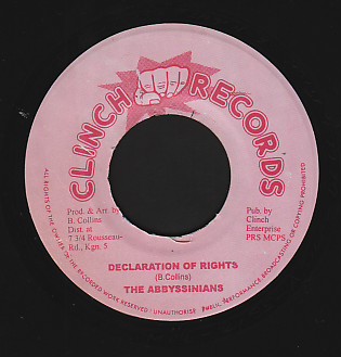 OPDK³: Abyssinians - Declaration Of Rights -- Sir Harry - Musical ...