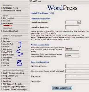 Cara install wordpress ke hosting