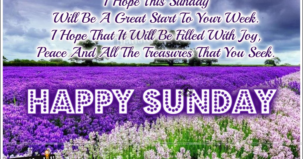 Happy Sunday Quotations Messages in English-Inspirational Sunday Status