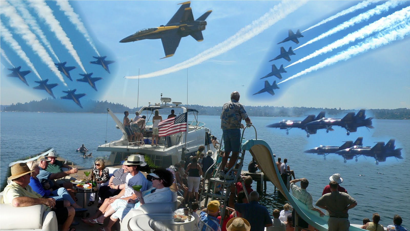 Lake Washington Cruising Seafair in Seattle