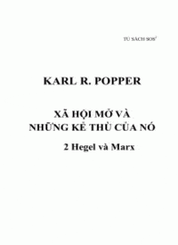 Xã Hội Mở Và Những Kẻ Thù Của Nó: Tập 2 - Karl Popper