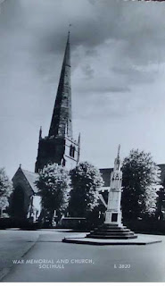 St Alphege Church and war memorial