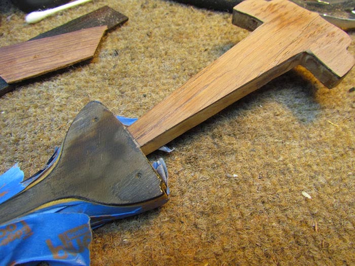 Headstock Veneer Replacement on Princess Banjo Mandolin Crawls Backward ...