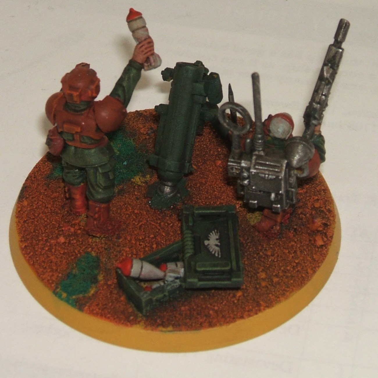 Imperial Guard Heavy Weapons Team (Mortar) Wargaming Hub