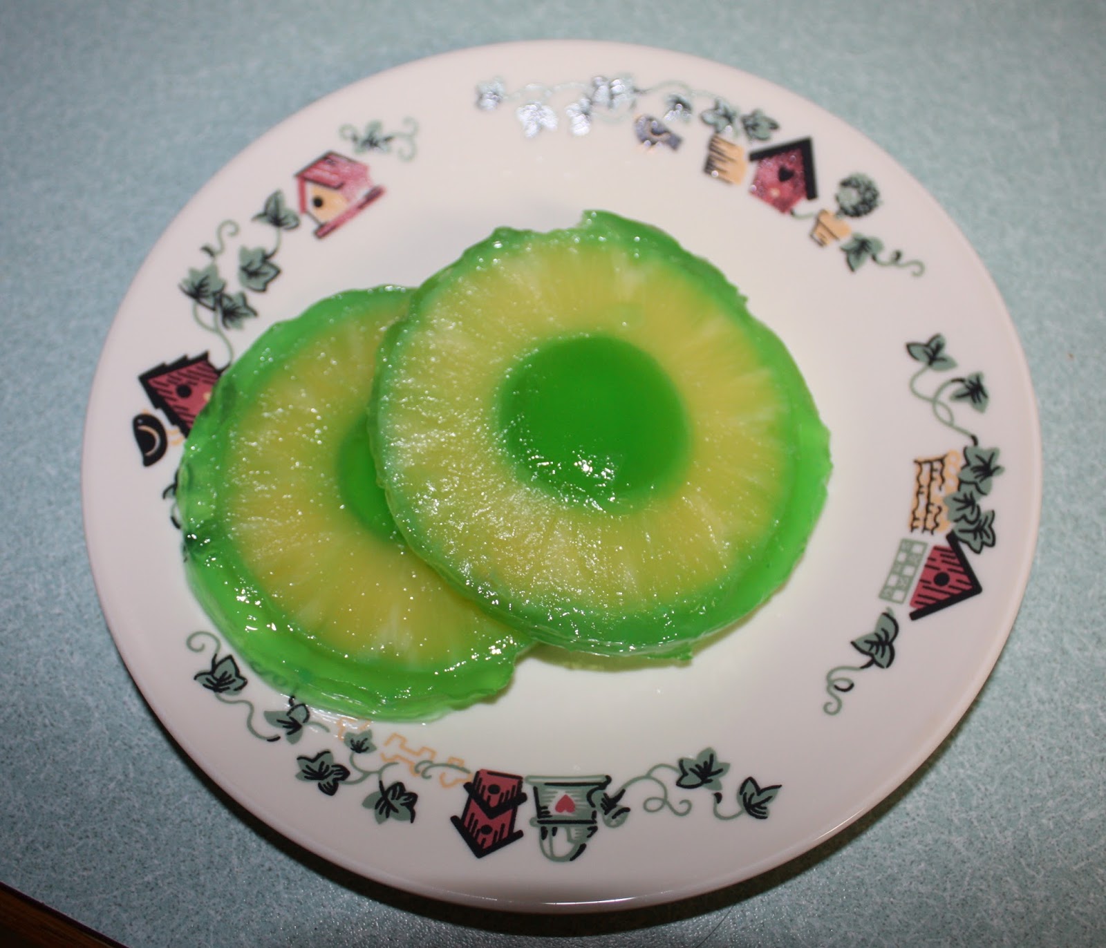 Cheese with Noodles Jellied Pineapple Rings