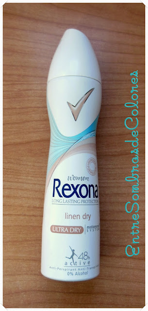 Desodorante linen dry (Rexona)