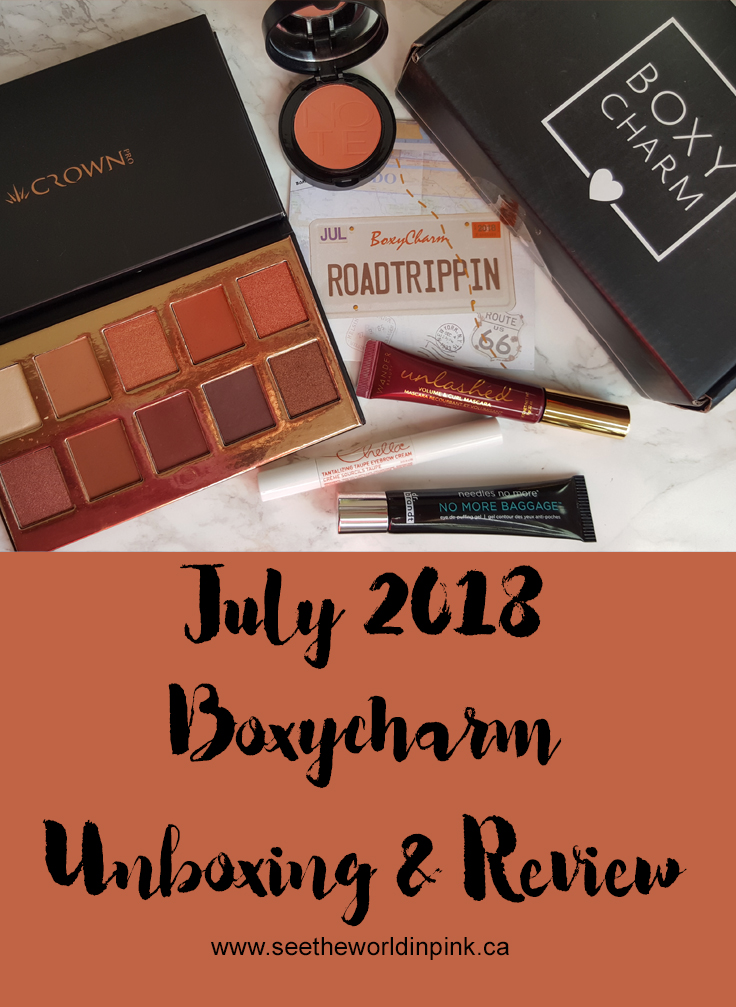 July 2018 Boxycharm - Unboxing and Review!