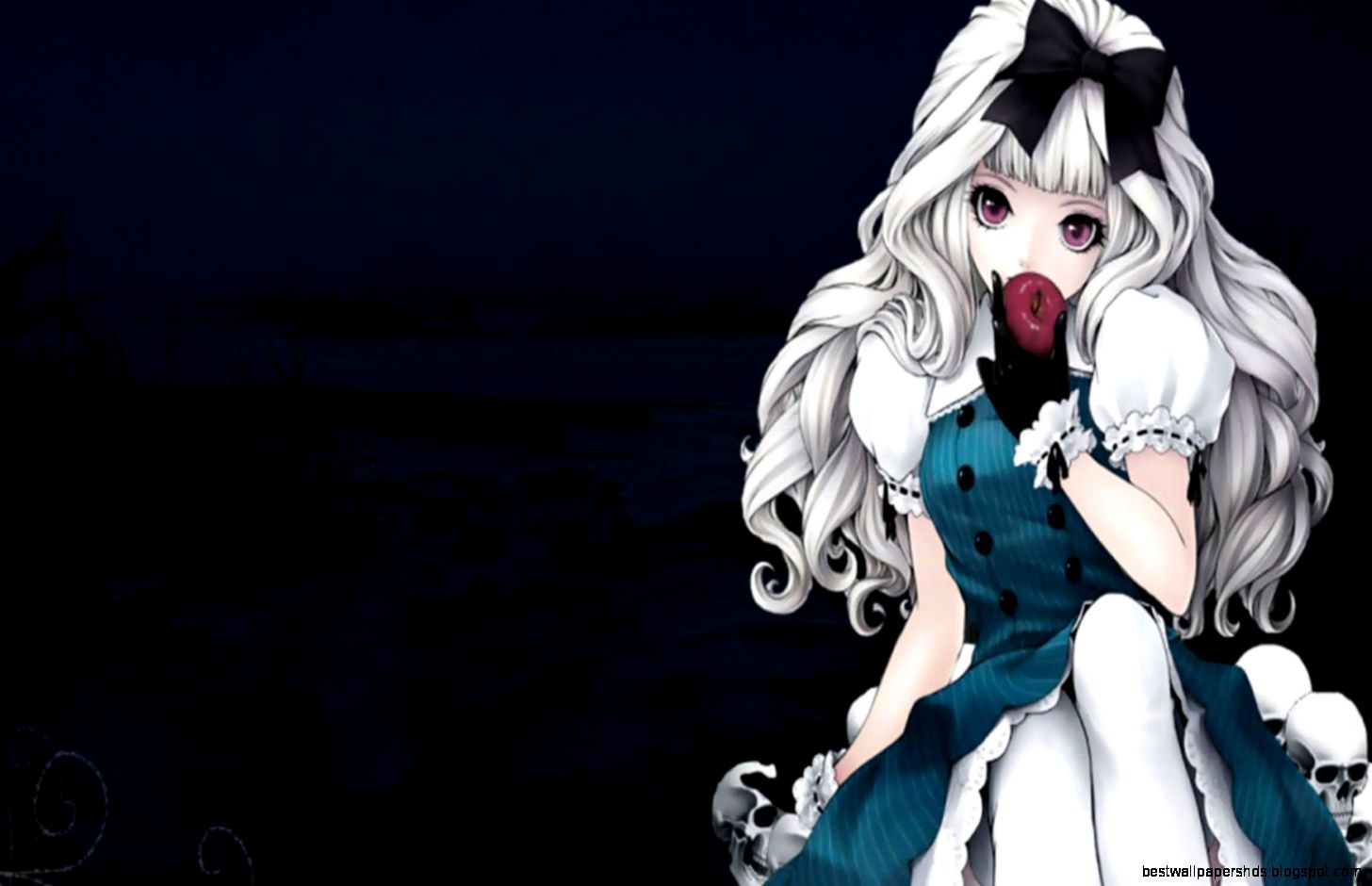1600x1000px Dark Cute Anime Wallpaper  342366