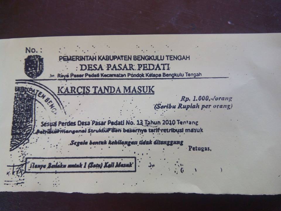 Retribusi -retribusi Di Wahana Surya Bengkulu | Milda Ini