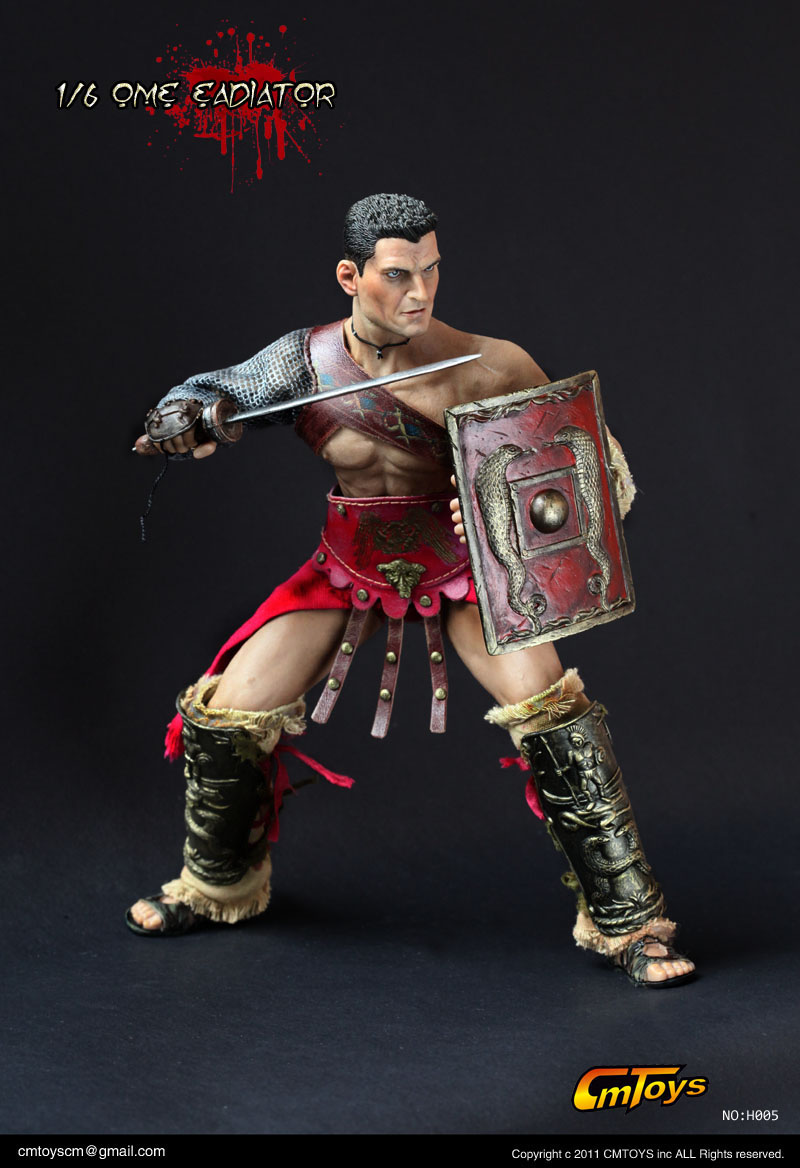 toyhaven CmToys H004 & H005 1/6 Roman Gladiator 12inch Figures