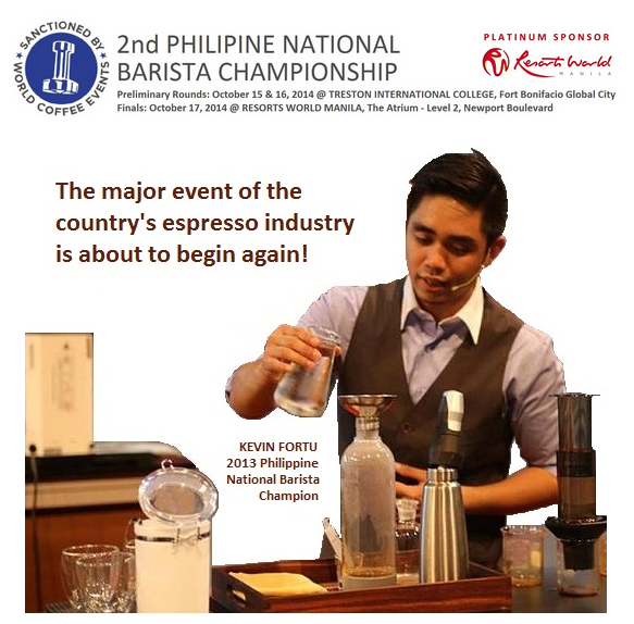 The 2nd Philippine National Barista Championship in Resorts World