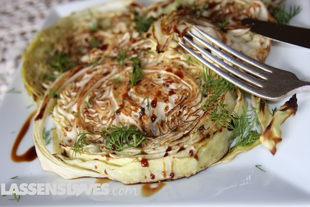 roasted+cabbage, cabbage+recipes, balsamic+roasted+cabbage