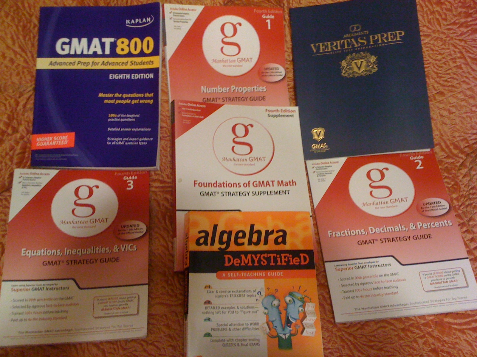 27 GMAT Books for Sale! museodeartecarrillogil