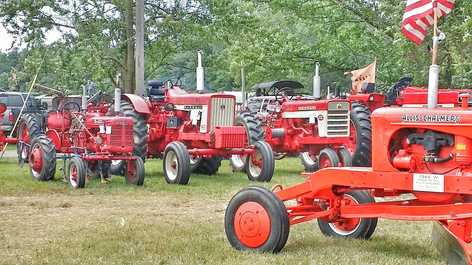 Images by Altered Art Vintage Tractors at the Threshermen's Show