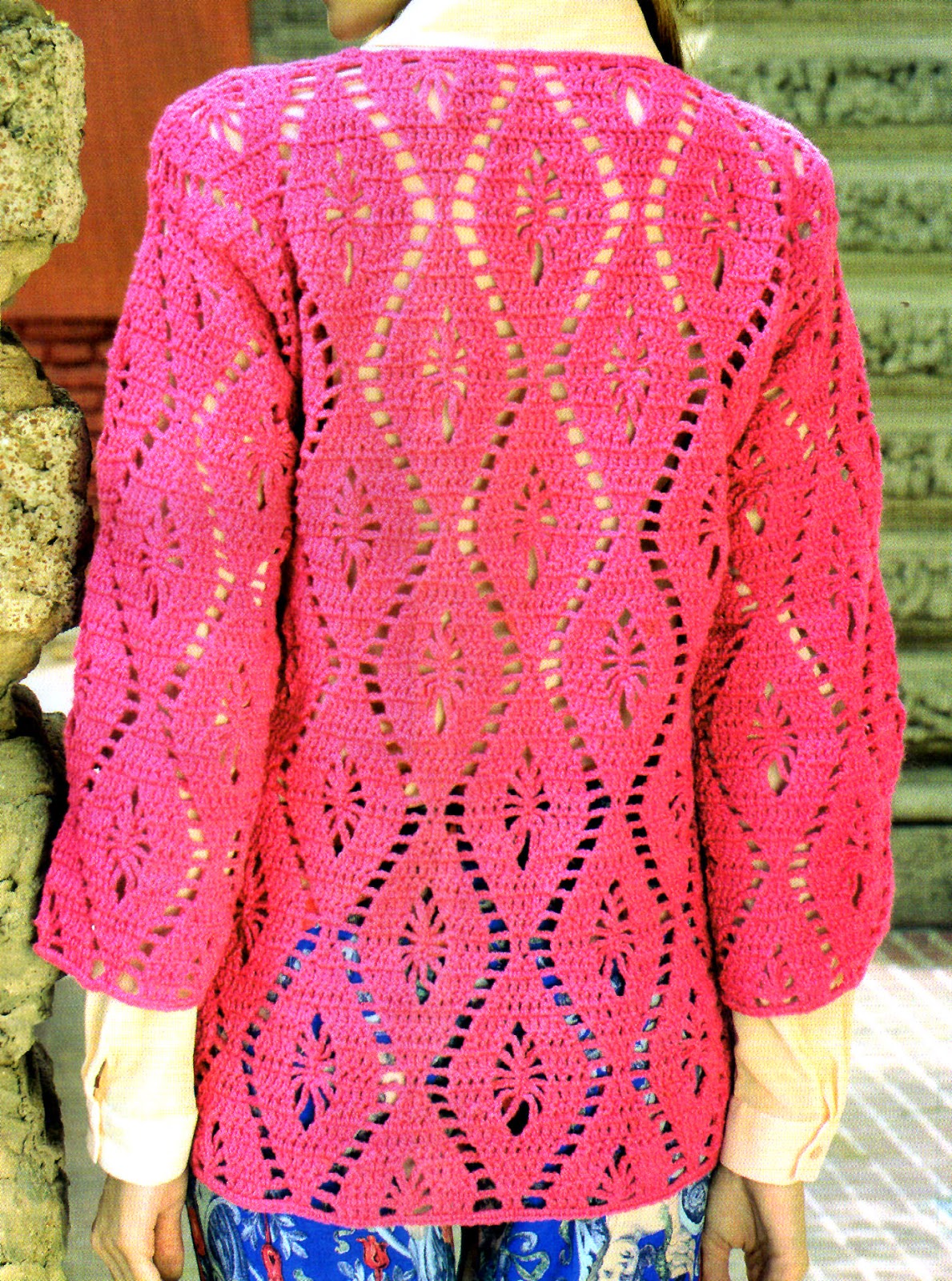 Compra los patrones del ganchillo cardigan online al por