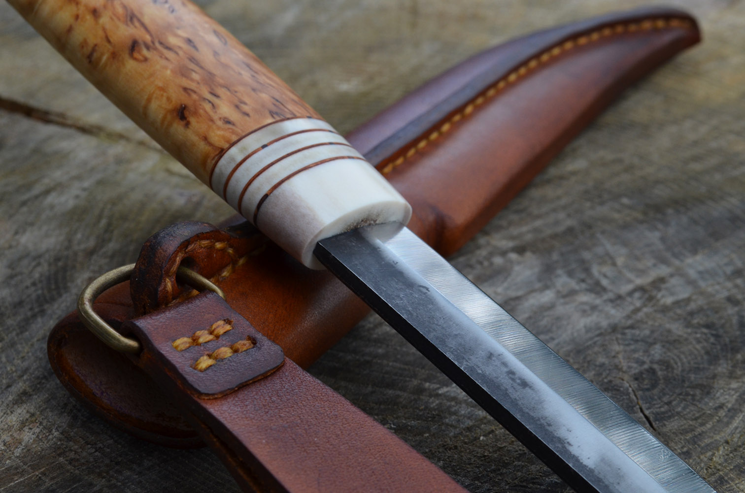 North blades knives Two custom knives