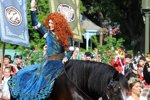 Disney Princess Royal Court Welcomes Merida at Magic Kingdom Park