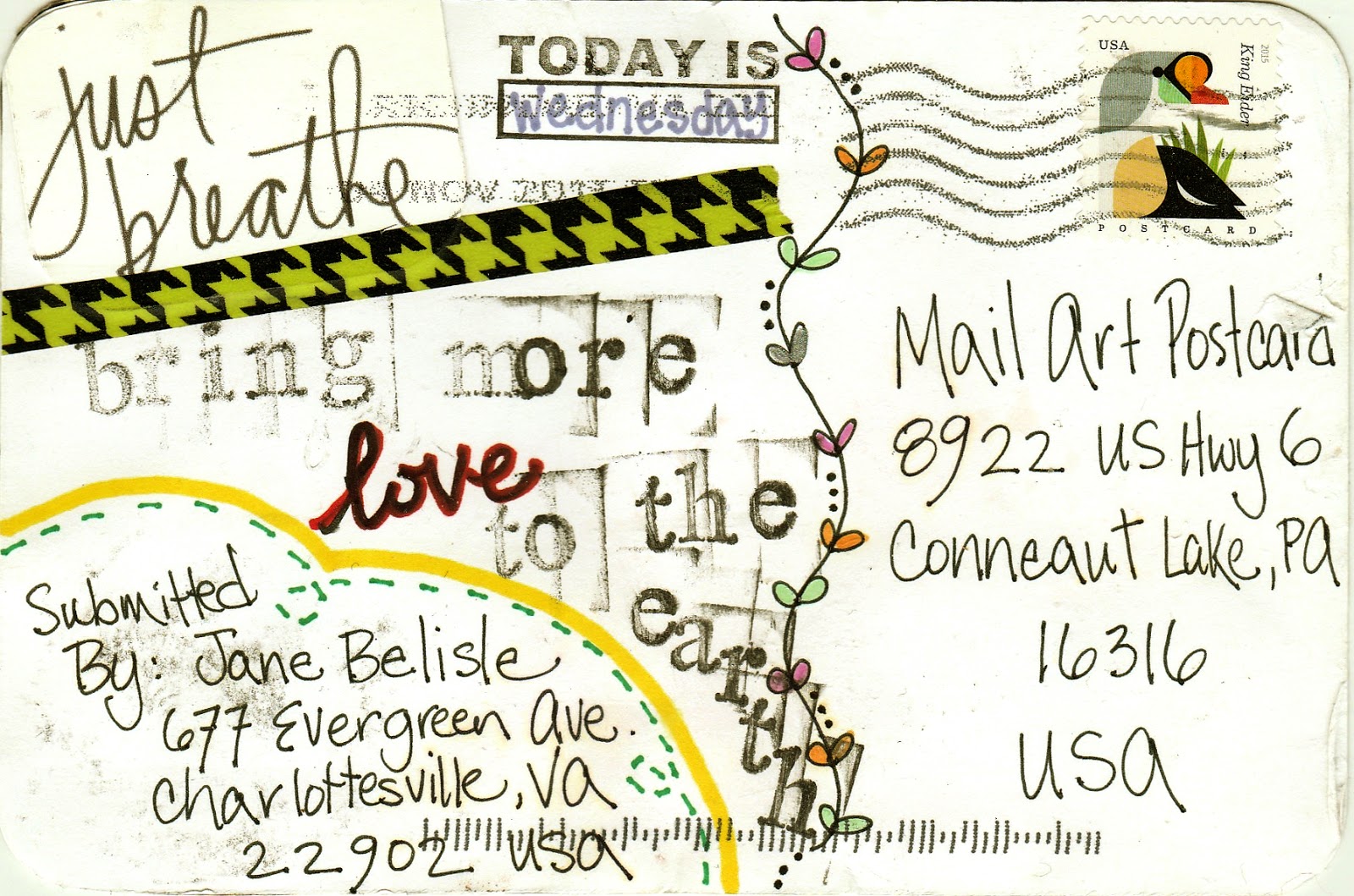 Mail Art Postcard Exhibition September 2016