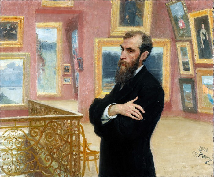 Портрет П.М.Третьякова кисти Ильи Репина, 1901 год