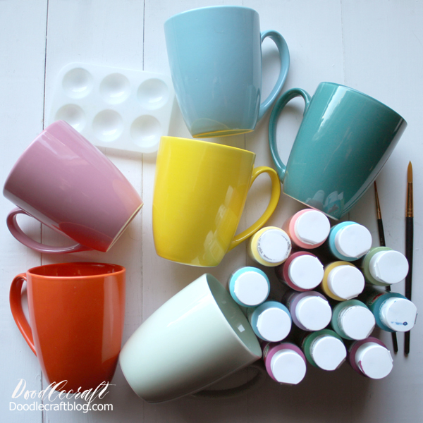 luttenberg: [View 43+] Acrylic Paint Mug Painting Ideas For Kids
