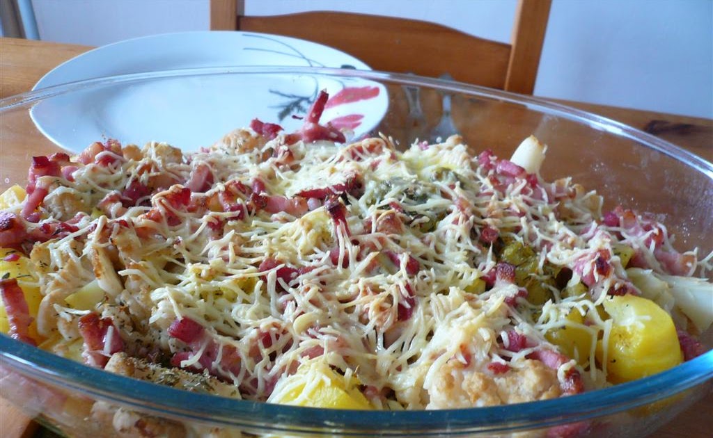 Gratin De Choux Fleur Sans Béchamel Ni Crème J'ai faim...: Gratin de chou fleur, sans béchamel