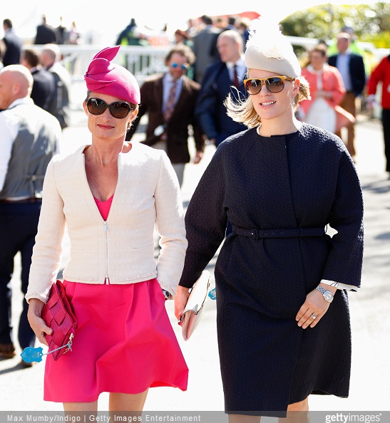 Zara Phillips Style - Dolly Maude and Zara Phillips attend day 3 'Grand National Day' of the Crabbie's Grand National Festival at Aintree Racecourse on April 11, 2015 in Liverpool, England.