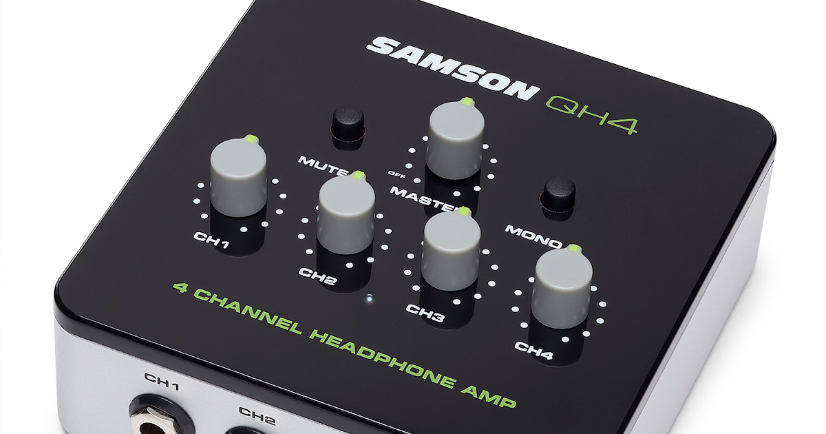 Amplificateur De Casque 4 Canaux Samson QH4