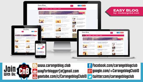 Easy Blog Responsive and SEO Friendly Blogger Template Easy Blog Responsive and SEO Friendly Blogger Template