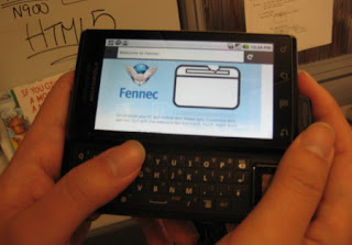 Fennec spotted on Android Nexus One and DROID