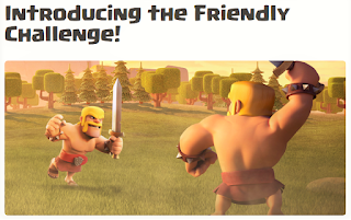 friendly challenge clash of clans