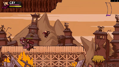 Ninja Scarf Game Screenshot 3
