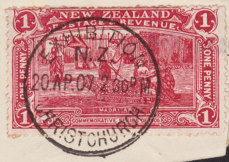 Virtual New Zealand Stamps 1906 Christchurch Exhibition.