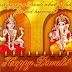 Lakshmi & Ganesh Wallpapers: Diwali Special Wishes Images
