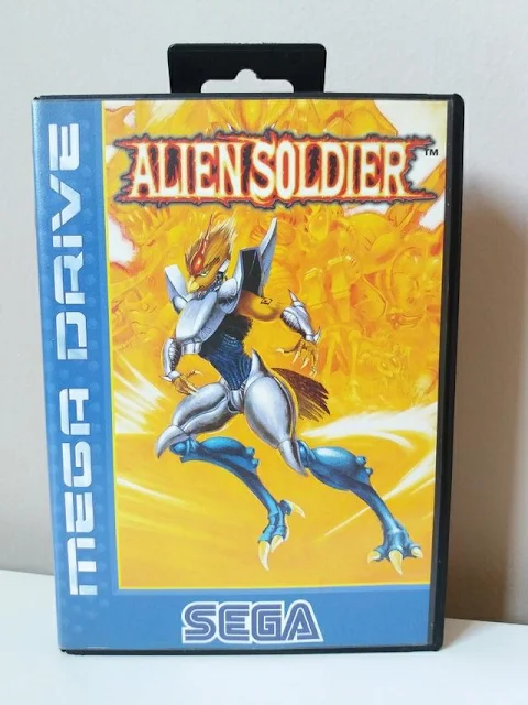 alien soldier treasure megadrive