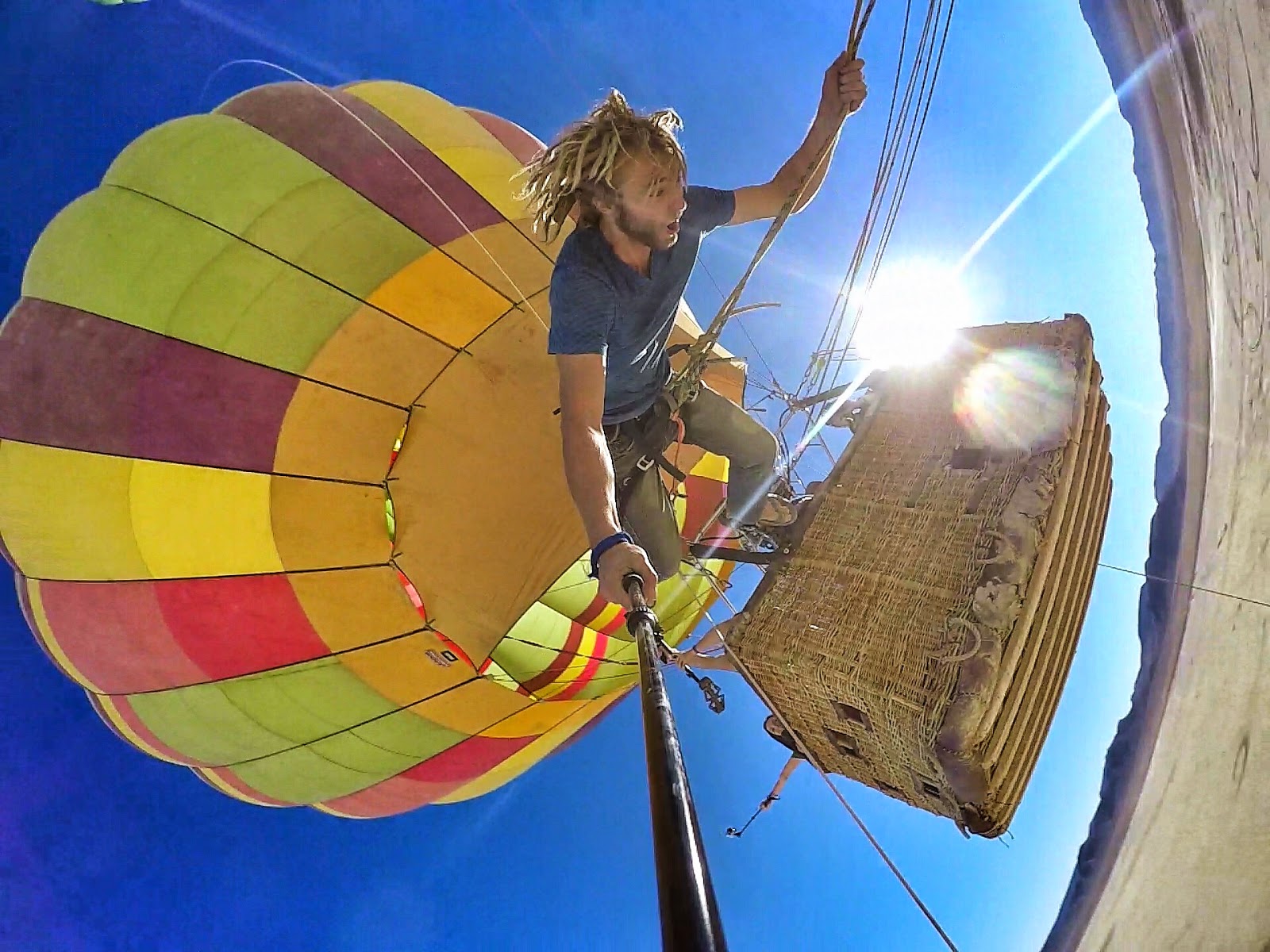 Adventures of Devin and other short stories Epic Hot Air Balloon Rope