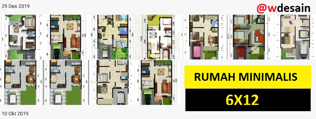 Kumpulan desain rumah minimalis dan denah 6x12 lantai 1 - DESAIN RUMAH