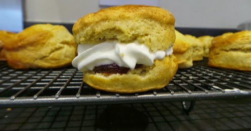 Geoff's Baking Blog: Devonshire Scones