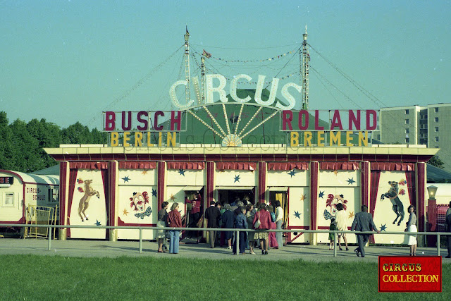 Circus Busch Roland 1976 Photo Hubert Tièche    Collection Philippe Ros 