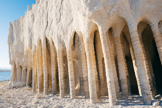 Researchers Determine Origin of Mysterious Stone Columns Along Crowley Lake