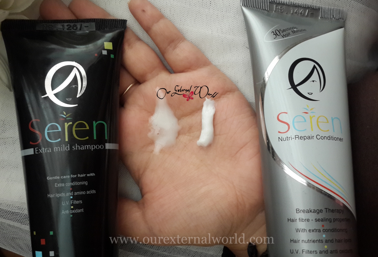 Seren Extra Mild Shampoo and NutriRepair Conditioner Review