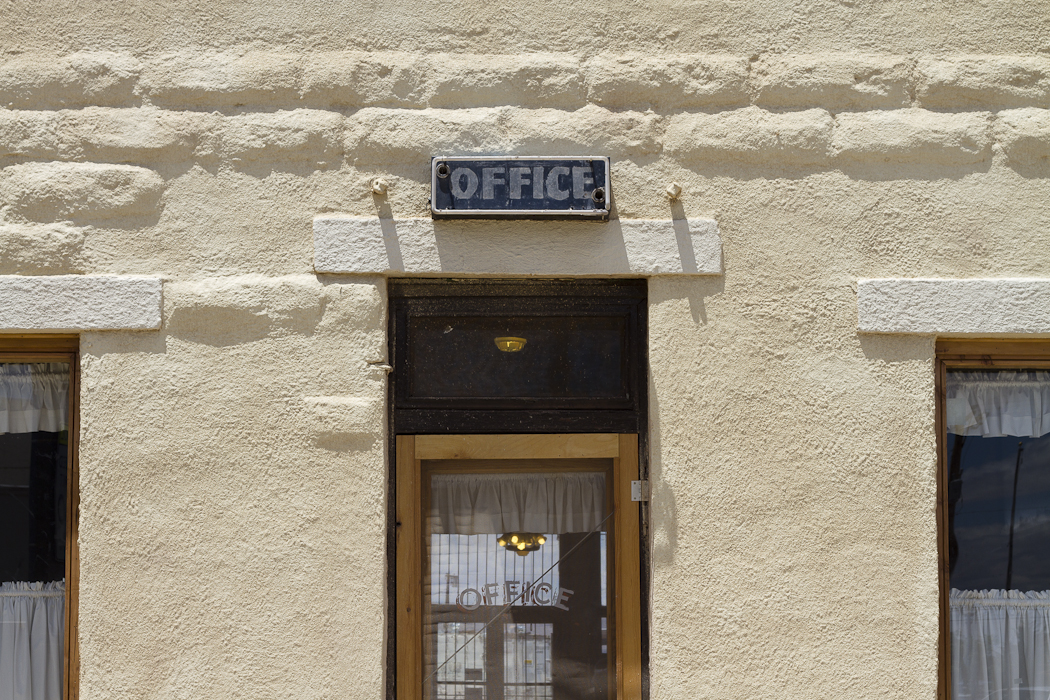 Texas Mountain Trail Daily Photo Van Horn's Clark Hotel Museum by Dan