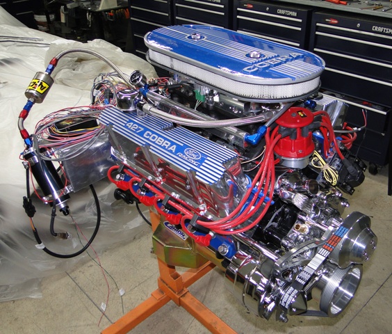 Pete's Hot Rod Garage: 427 Cobra Engine