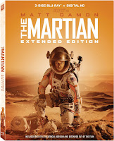 The Martian Extended Edition Blu-ray Cover