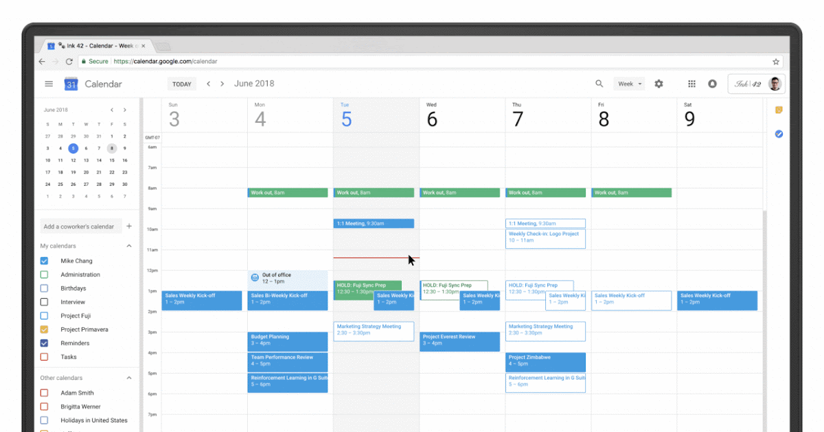 Google Workspace Updates Better manage your work and personal time