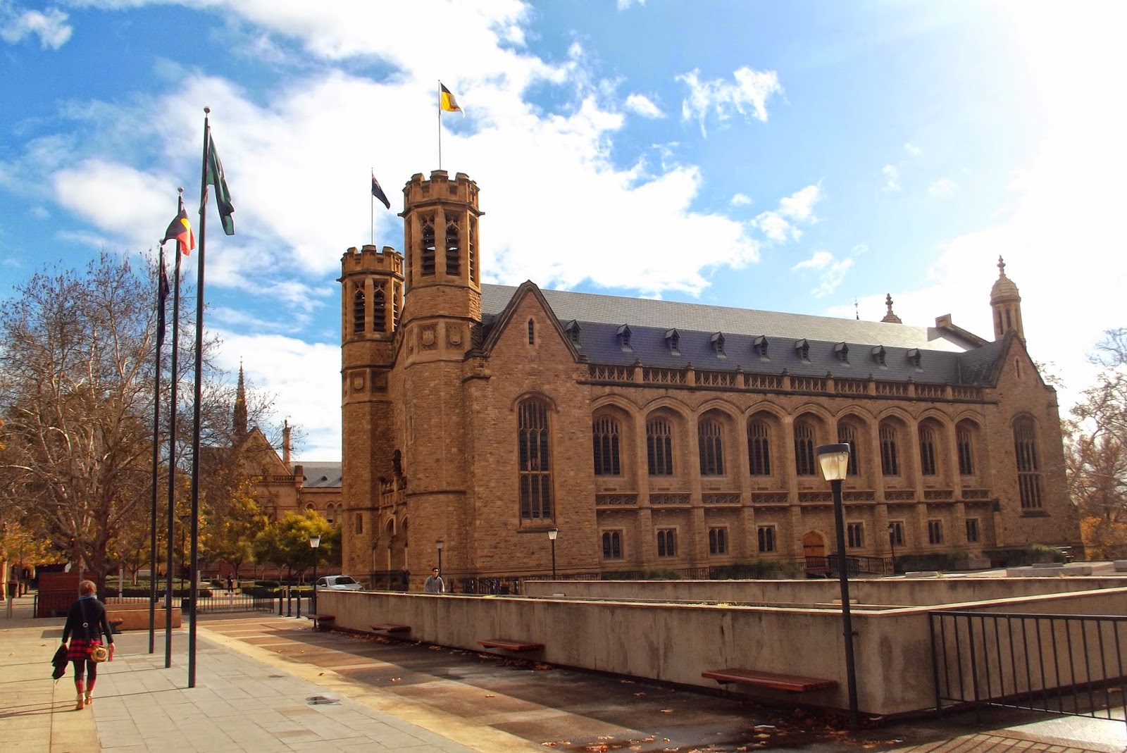 Adélaïde and around Arrivée à Adélaïde