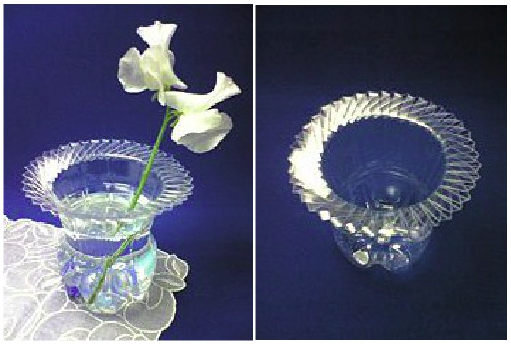 Kreasi Kerajinan Tangan Membuat Pot  Bunga  Dari  Botol 