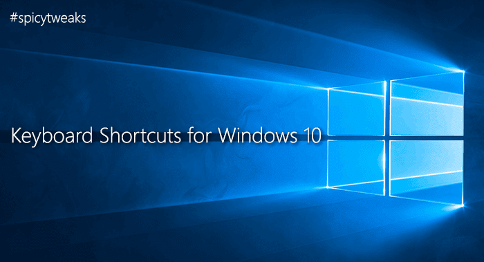 Full List of Keyboard Shortcuts for Windows 10